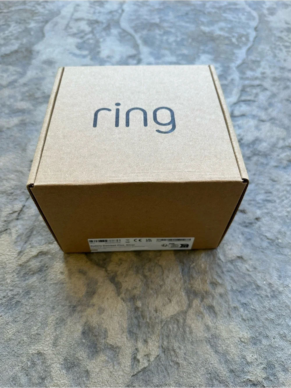 Ring Battery Doorbell Plus, Silver (2023) (sealed item, factory refurbished)